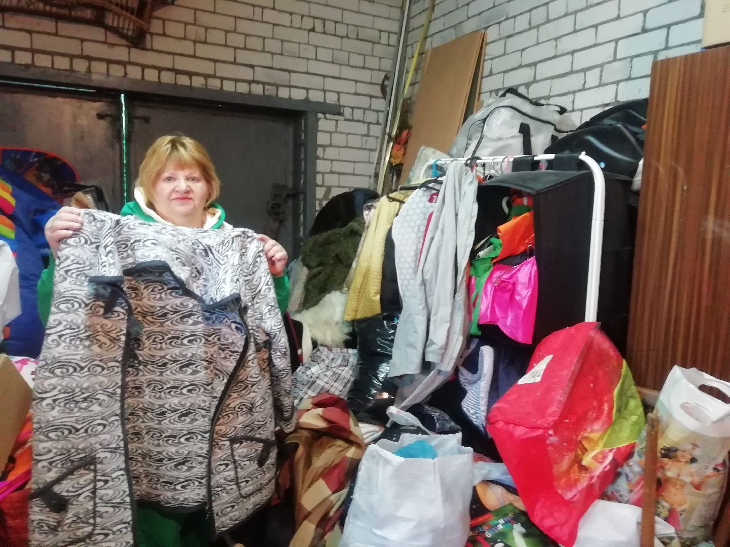 Звенигород, Склад добра, гуманитарная помощь, волонтерская организация, Инна Дрыгина, Наше Подмосковье