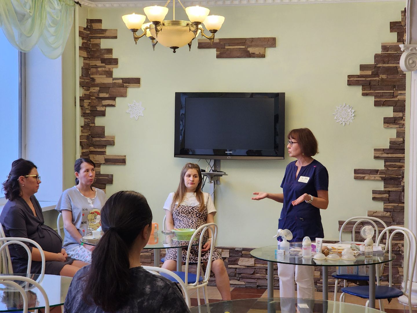 новорожденный, родильный дом, лекция, грудное вскармливание,