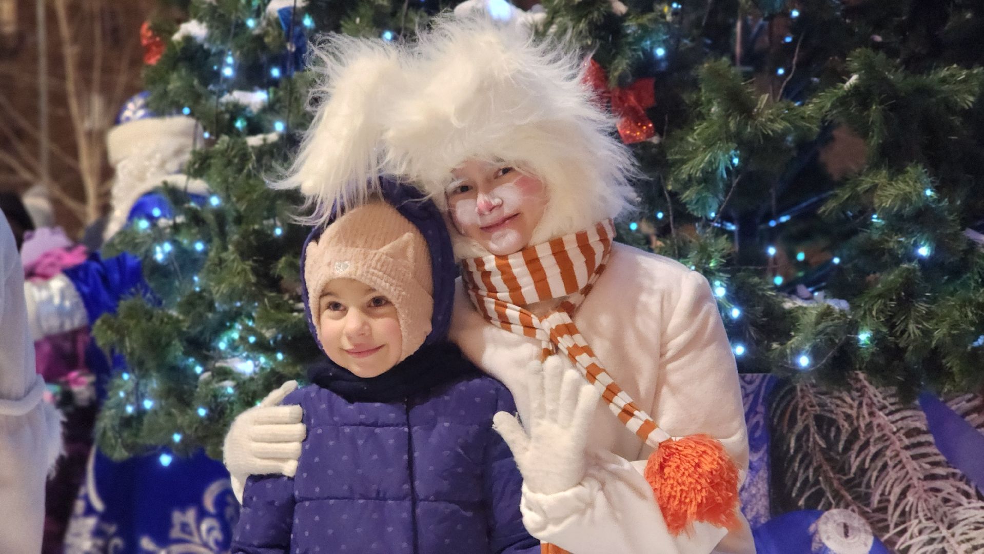 праздник, дети, Зима в Подмосковье, Лосино-Петровский,