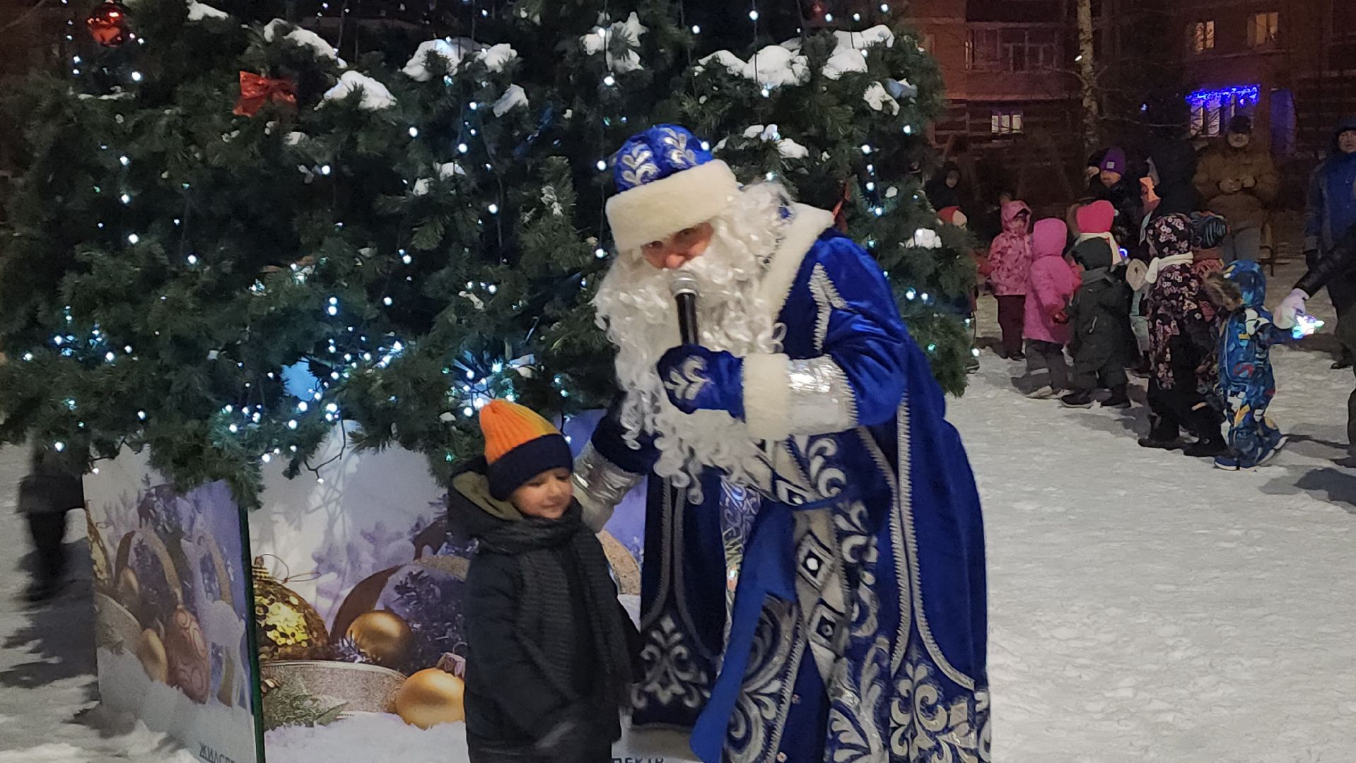 праздник, дети, Зима в Подмосковье, Лосино-Петровский,