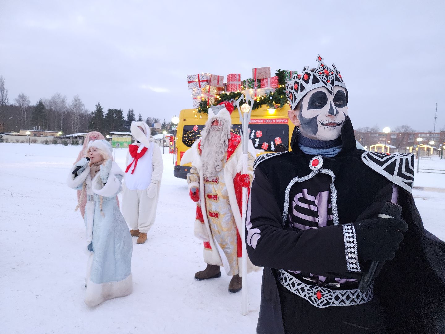 вертикалки, новогодние праздники, орехово-зуевский округ,