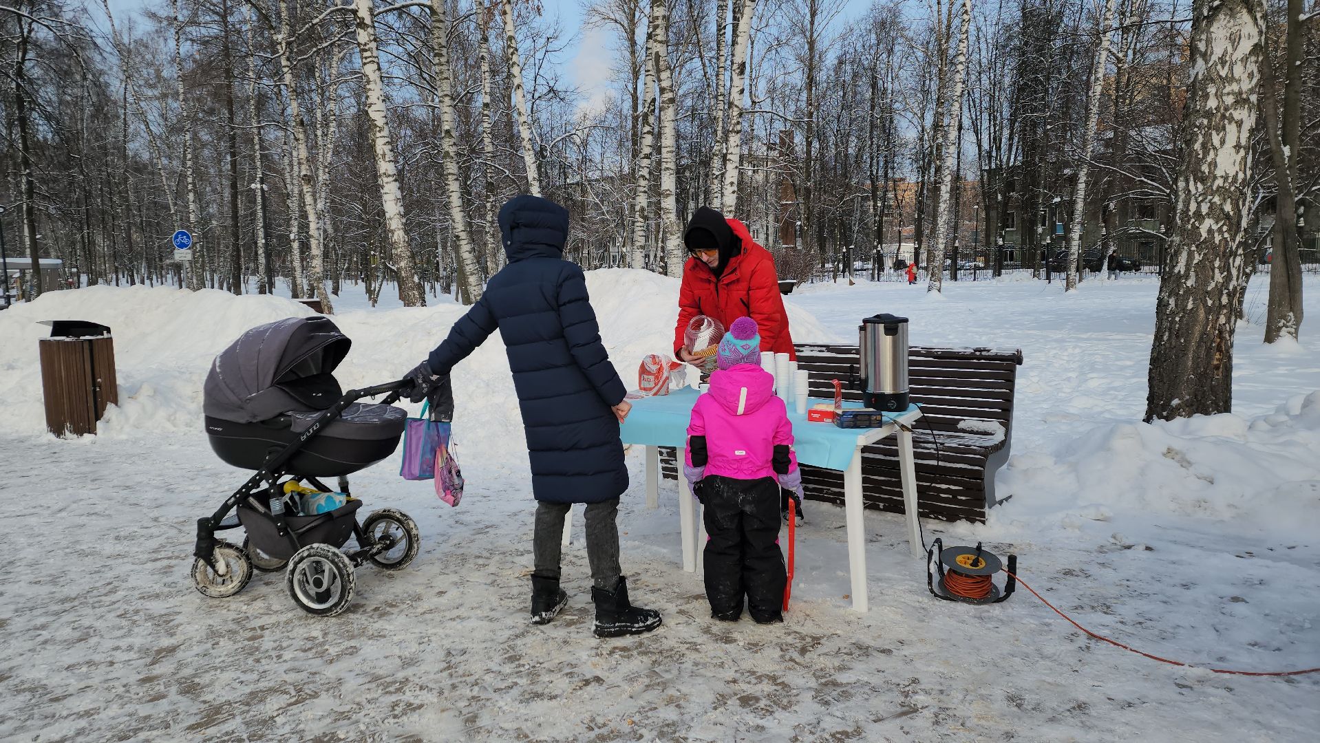 вертикалки, пушкино, центральный парк, самовар, баранки, самоварная станция, дети, семьи,