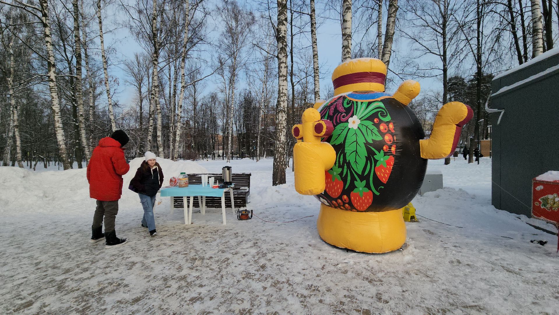 вертикалки, пушкино, центральный парк, самовар, баранки, самоварная станция, дети, семьи,