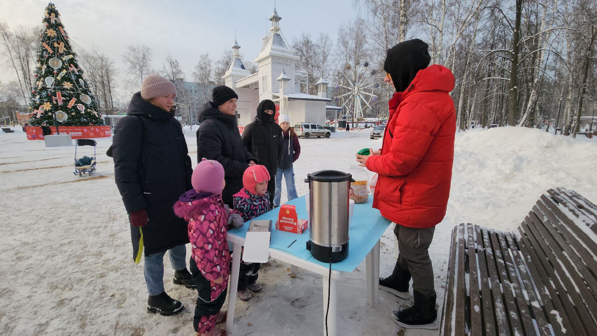 вертикалки, пушкино, центральный парк, самовар, баранки, самоварная станция, дети, семьи,