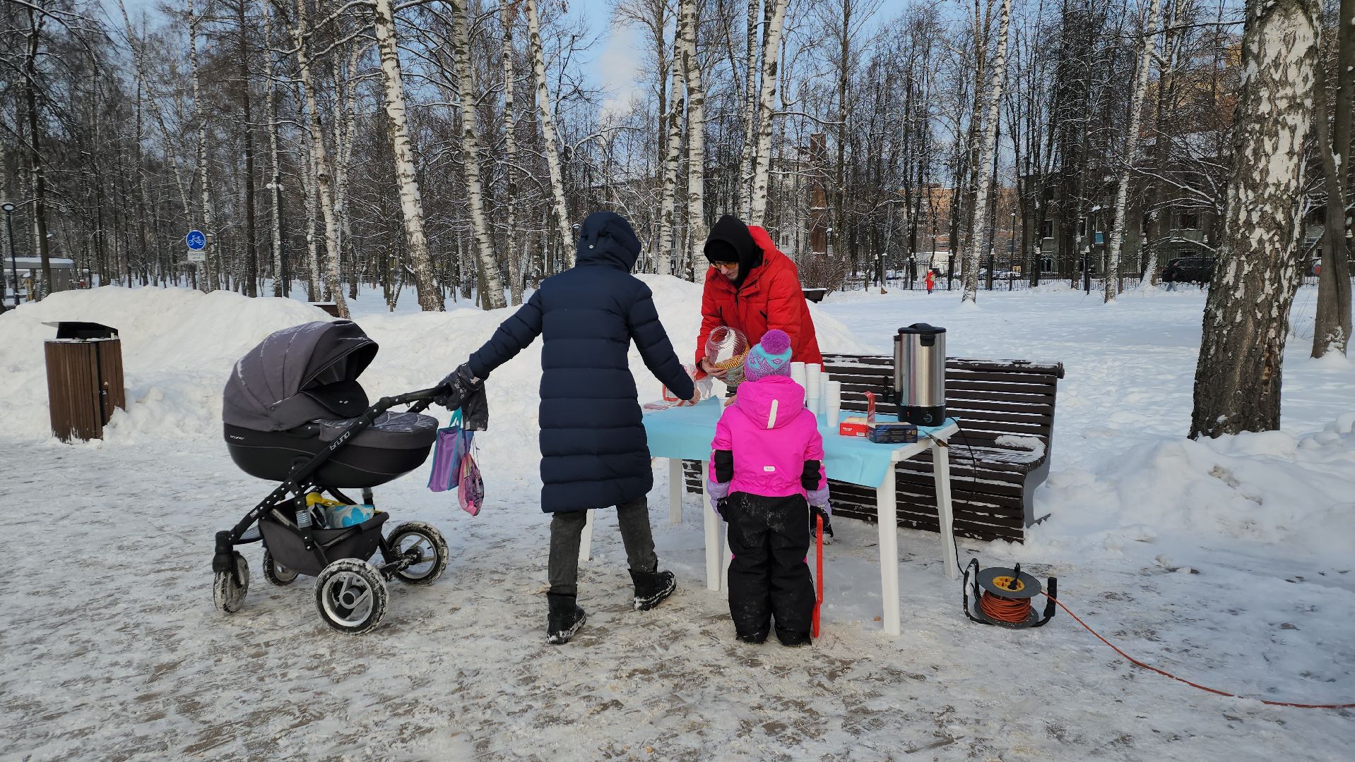 вертикалки, пушкино, центральный парк, самовар, баранки, самоварная станция, дети, семьи,