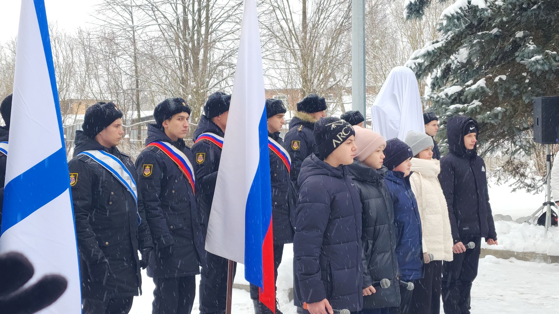 Теряево, открытие памятника, Адмирал Лобов, история, вертикалки,