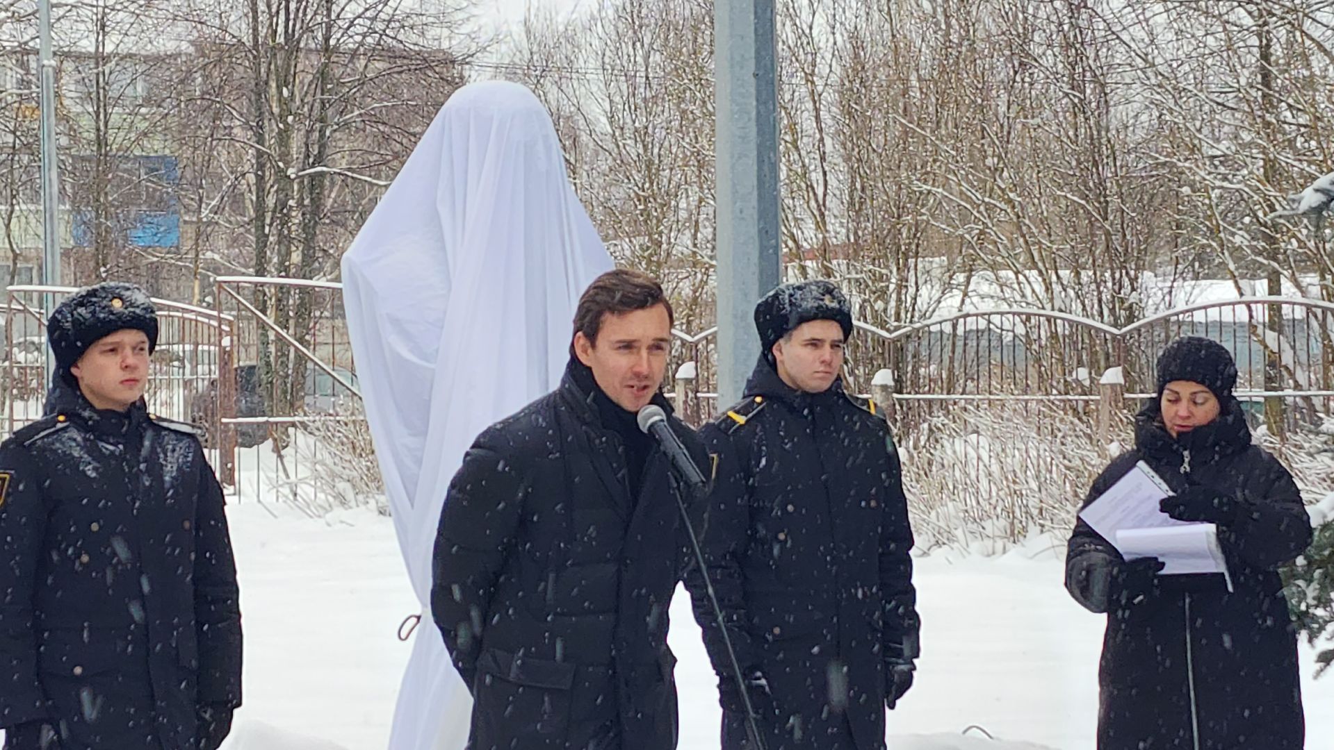 Теряево, открытие памятника, Адмирал Лобов, история, вертикалки,