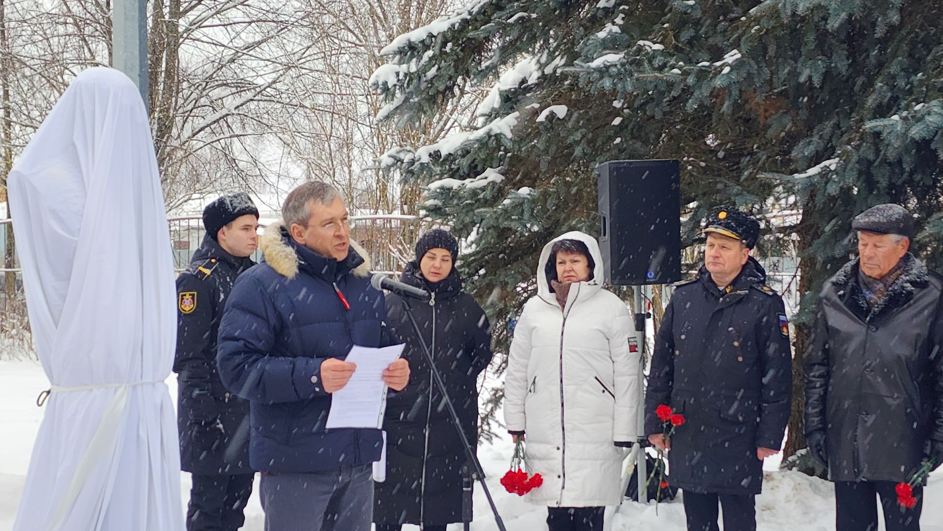 Теряево, открытие памятника, Адмирал Лобов, история, вертикалки,