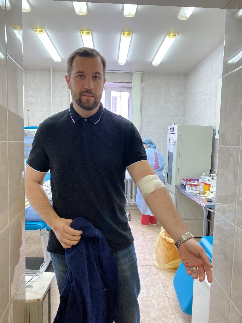 Чехов, День донора, кровь, медицина, депутат