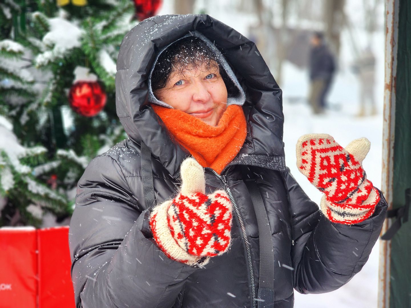 варежки, парк городок, зима в подмосковье, зима в рузе, зима в парке, день чая, руза,