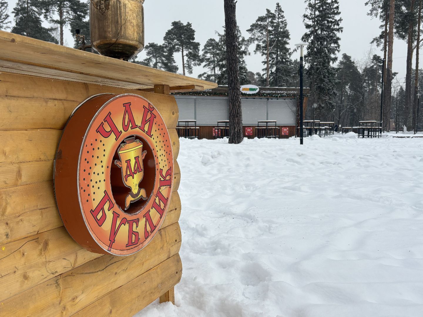 парки балашихи, чай с баранками, акция, вертикалки,