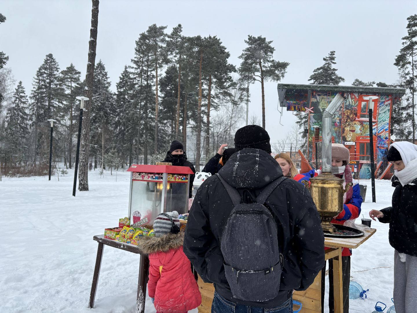 парки балашихи, чай с баранками, акция, вертикалки,