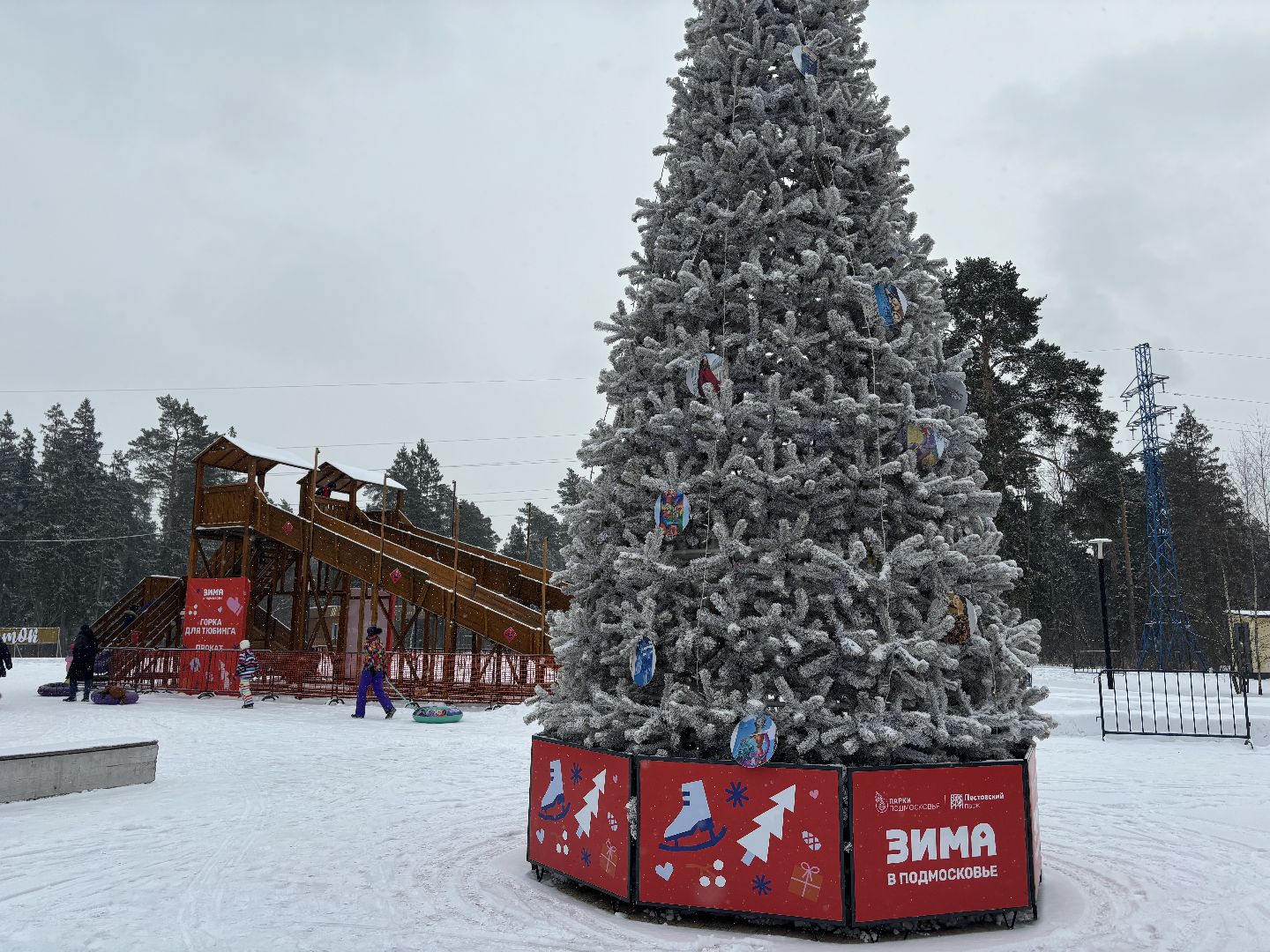 парки балашихи, чай с баранками, акция, вертикалки,
