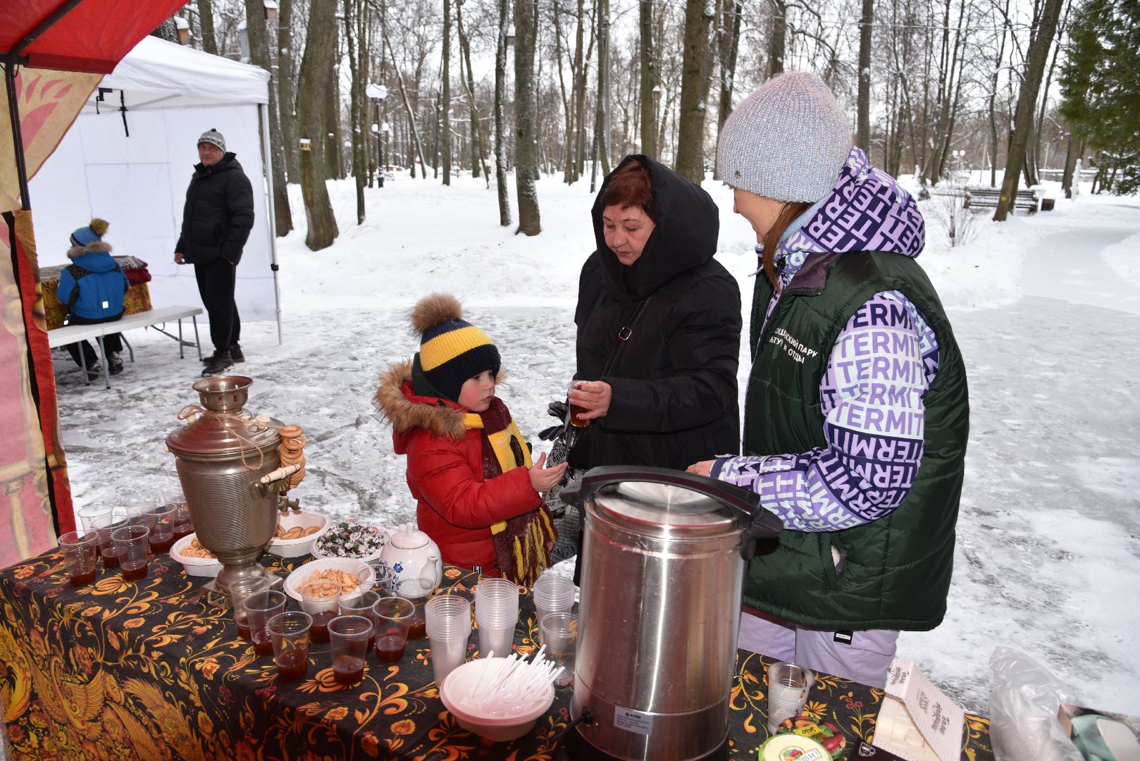 лотошино, лотошинский парк, парки подмосковья, новый год, дети, дед мороз,