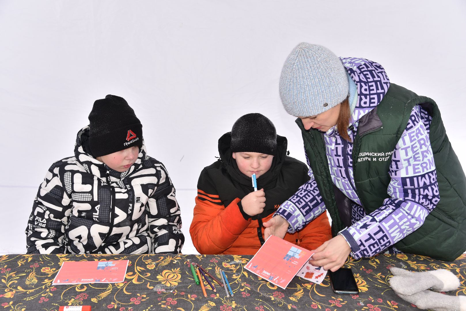 лотошино, лотошинский парк, парки подмосковья, новый год, дети, дед мороз,