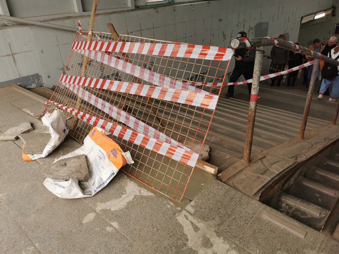 благоустройство, ремонт, подземный переход