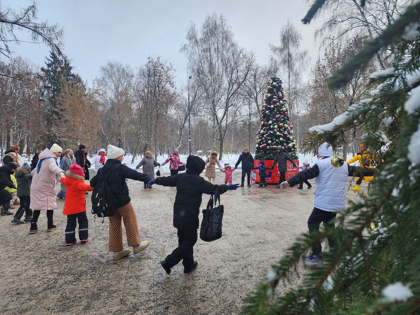 коломна, парки баранки, международный день чая, зима в подмосковье, вертикалка,