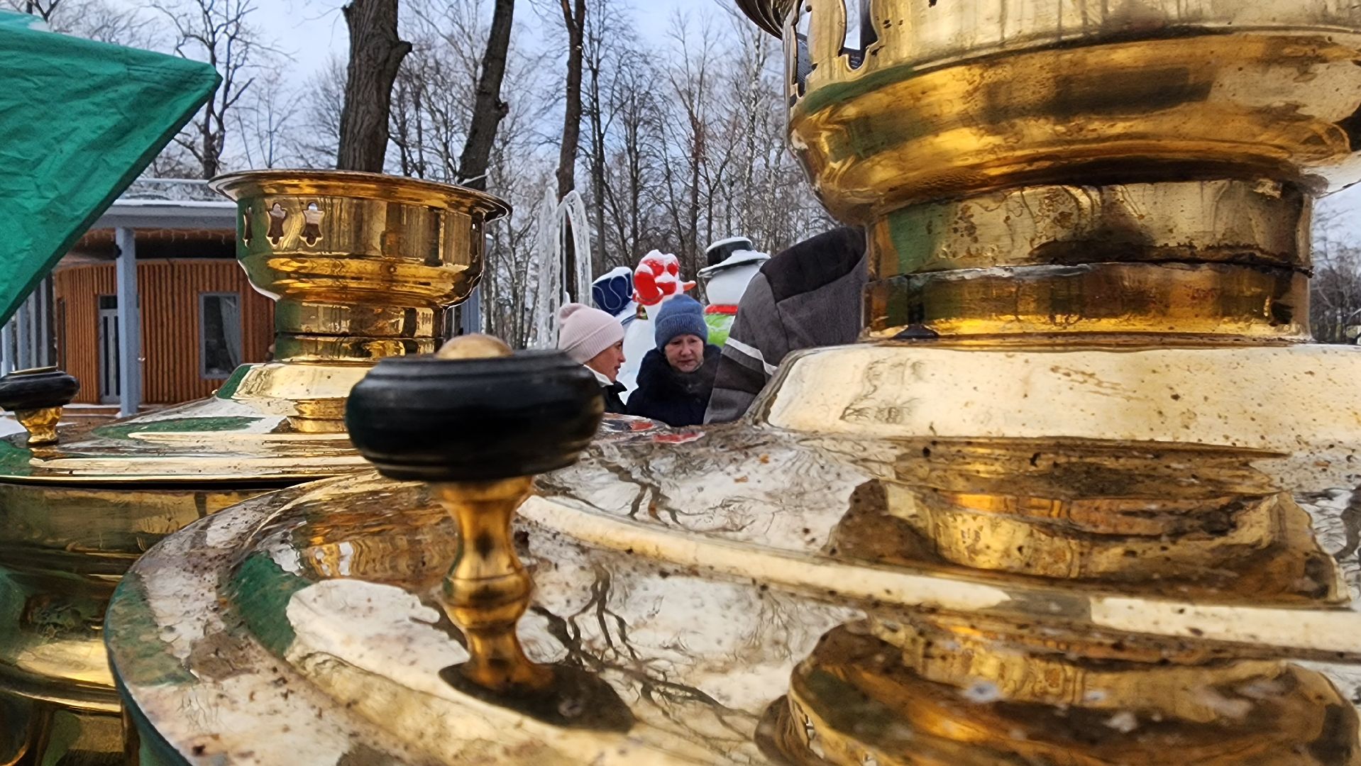 ступино, парки баранки, зима в Подмосковье,