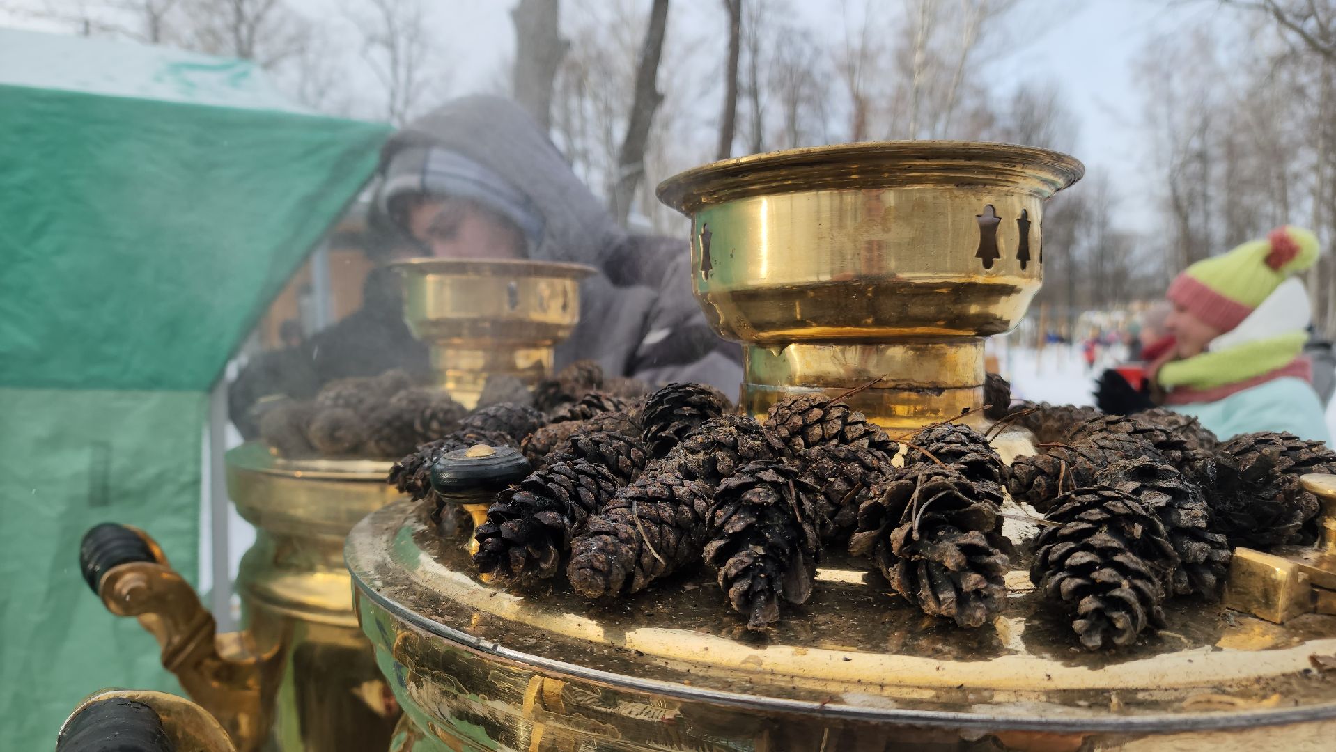 ступино, парки баранки, зима в Подмосковье,