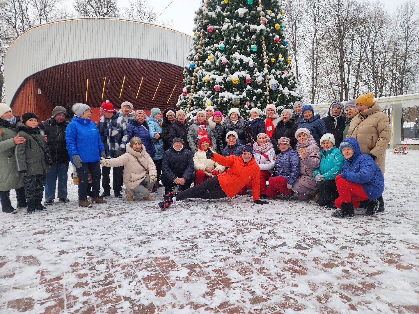 парк талалихина, подольск, активное долголетие, флешмоб,