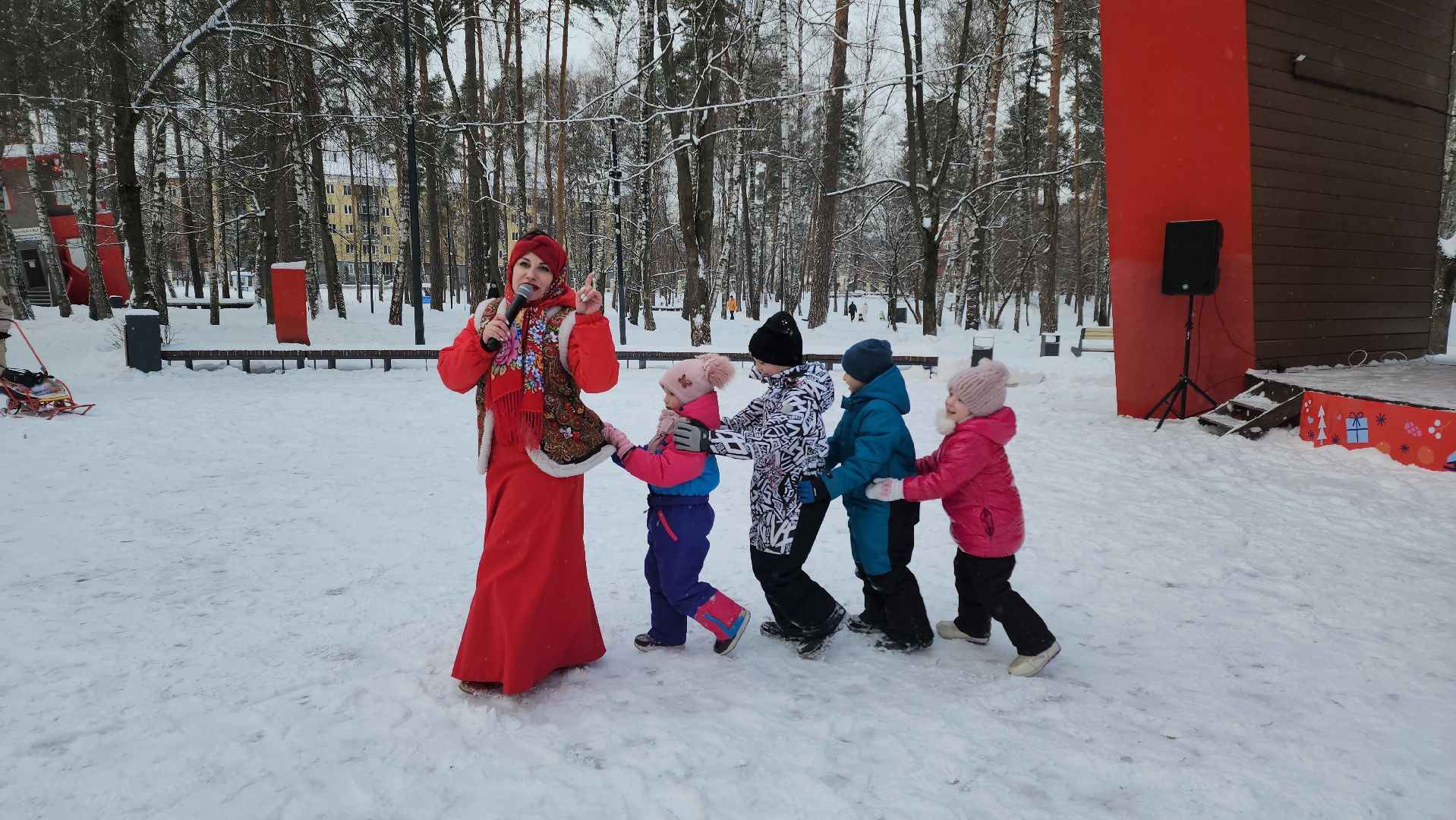 новый год, праздник, дети, для детей, праздник для детей, парк, парк пехорка, праздничная программа, праздничная программа для детей, вертикалки,