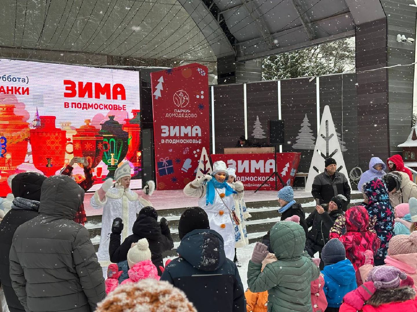 парки, парки домодедово, новый год,