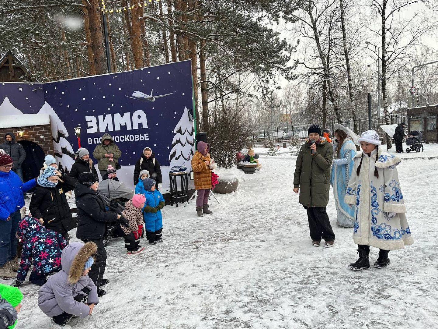парки, парки домодедово, новый год,