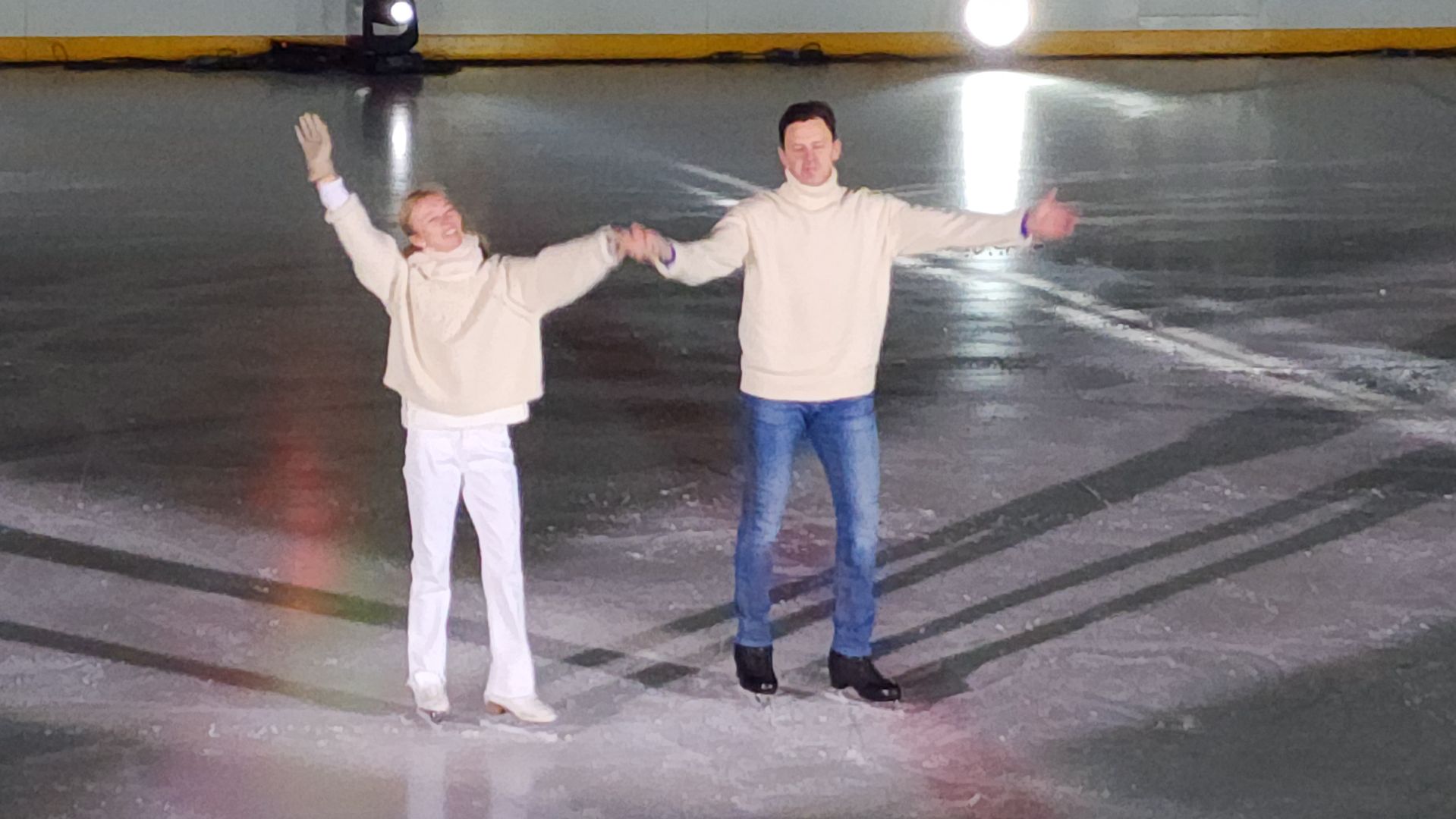 волоколамск, чемпионы, ледовое шоу, зима в подмосковье, вертикалки, илья авербух,