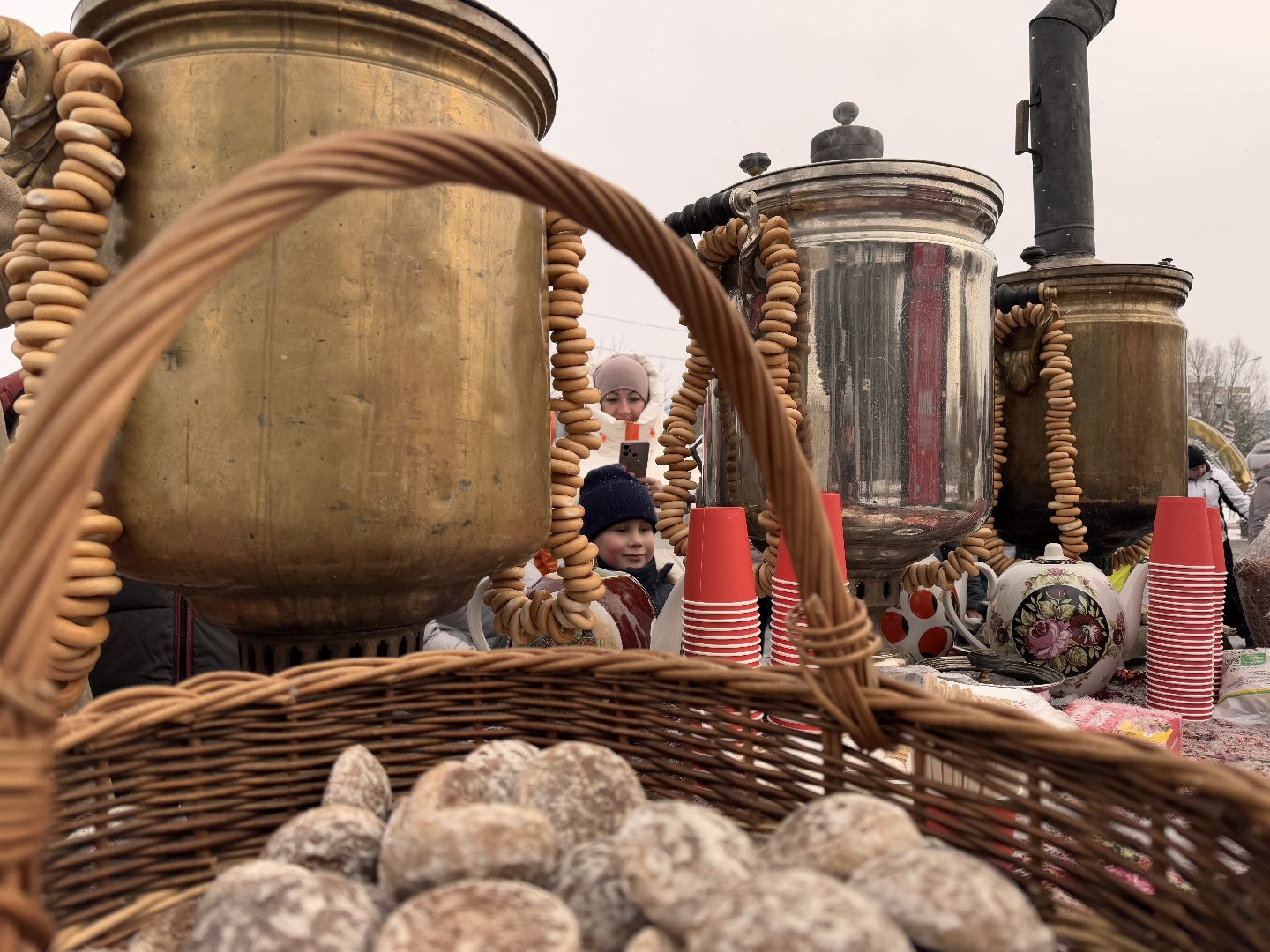 Одинцово, Самоварщик, Чайная Деда Мороза,