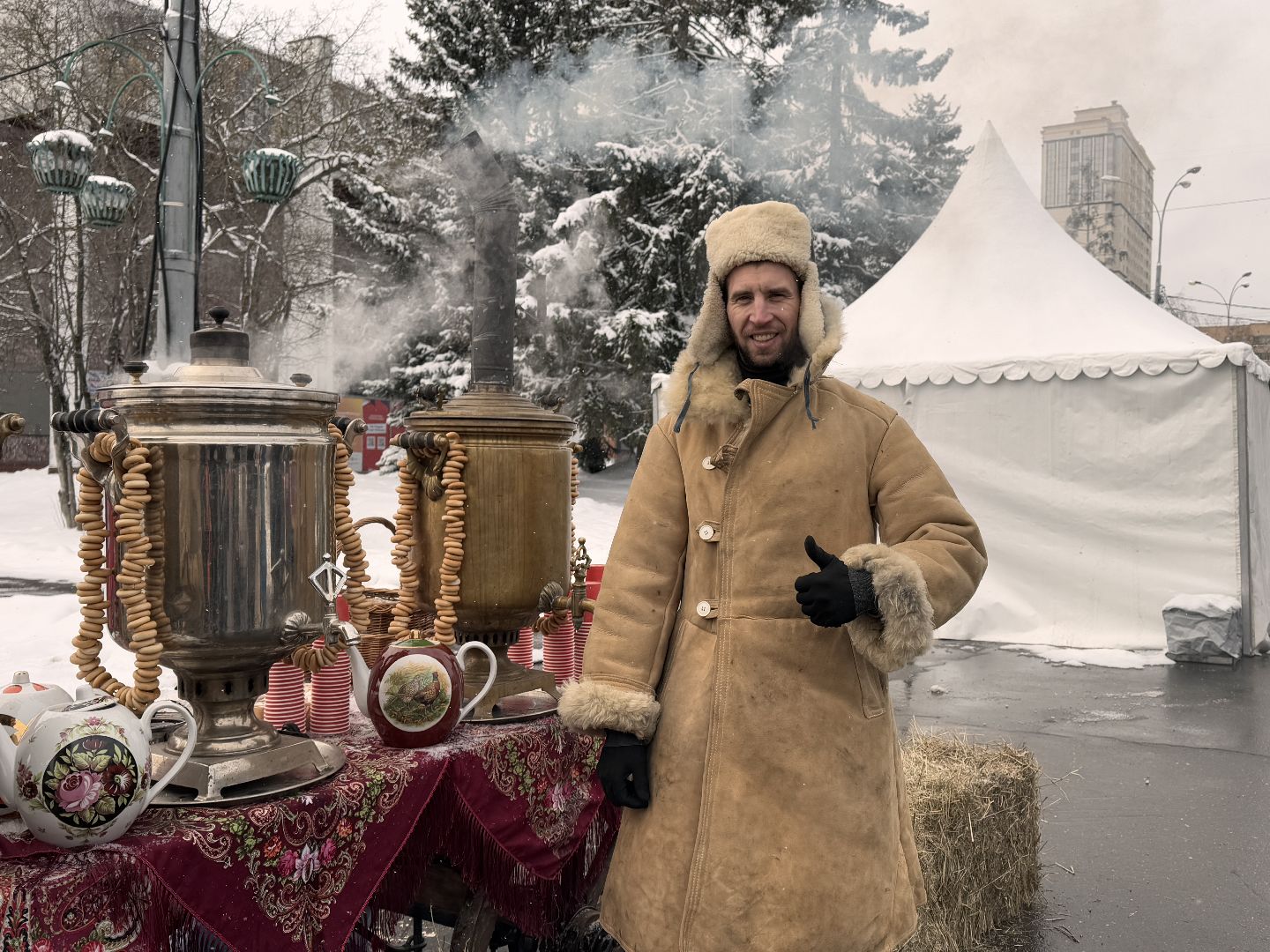 Одинцово, Самоварщик, Чайная Деда Мороза,