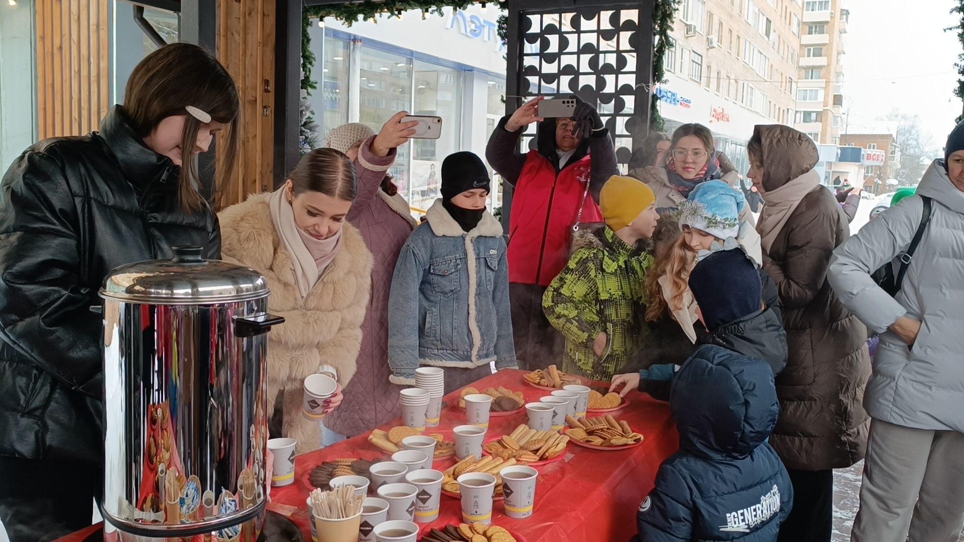 новый год, лобня, дед мороз, вертикалки,