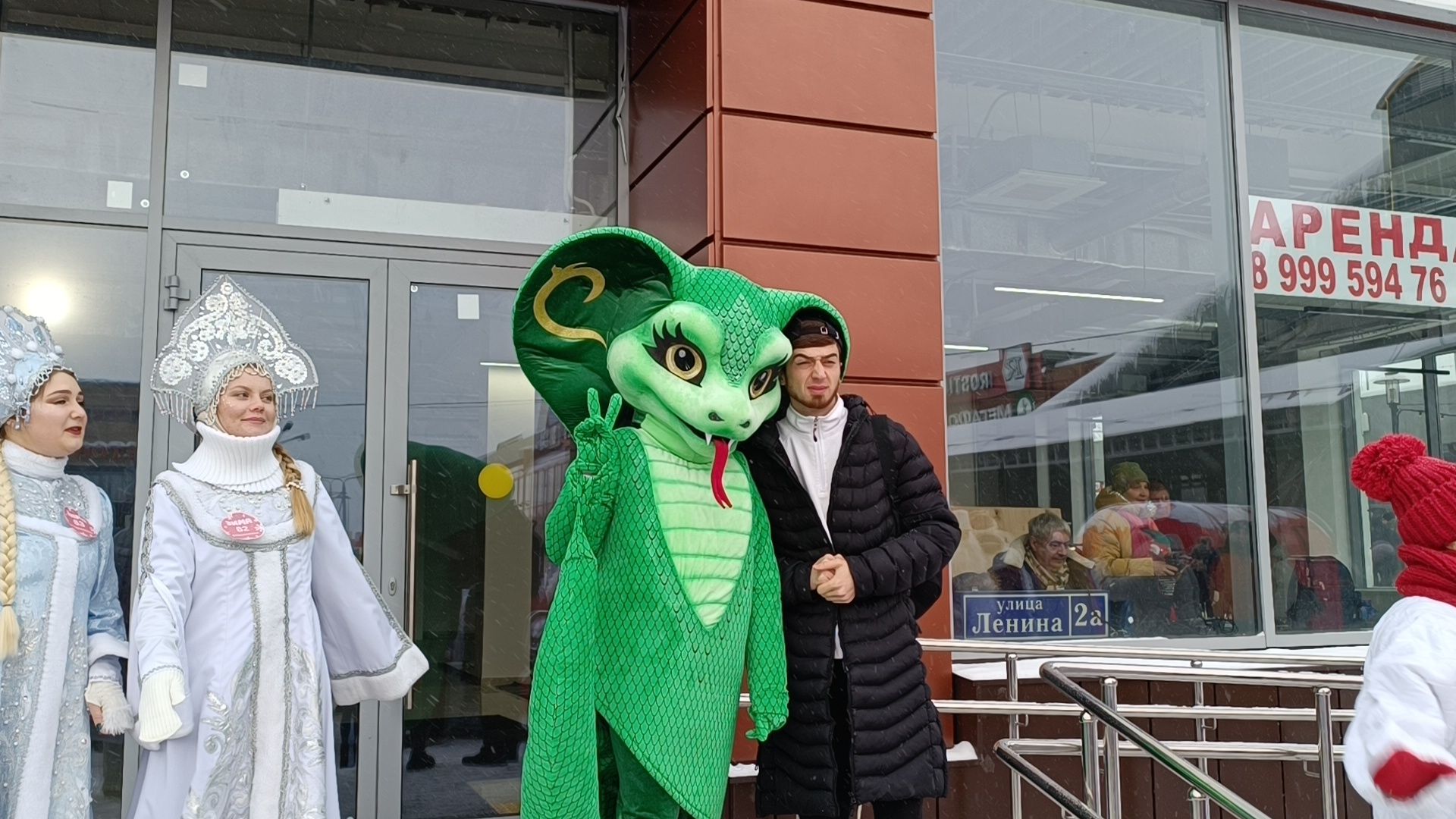 новый год, лобня, дед мороз, вертикалки,