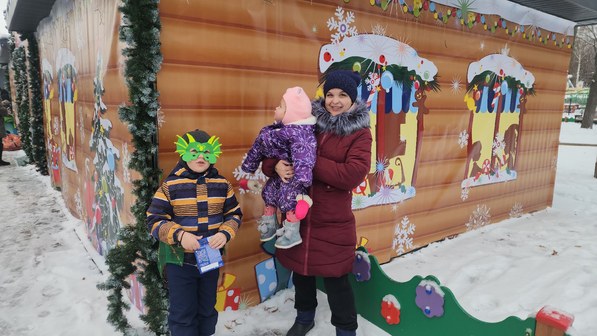 подольск, парк талалихина, дед мороз, письма деду морозу, волшебство, вертикалка,