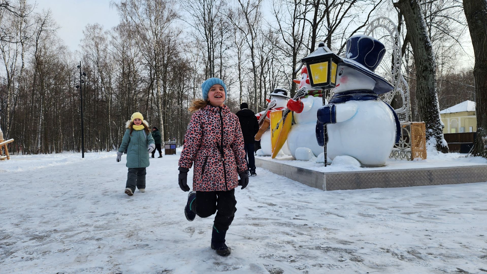 ступино, парки ступино, зима в подмосковье, парки баранки,