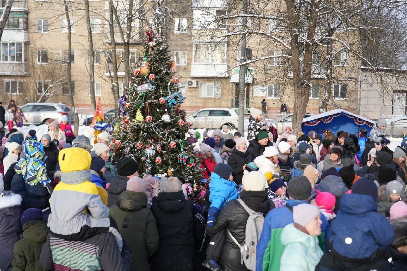 Новый год, Зажжение огней на елке, Зима в Подмосковье, Сергиев Посад, Сергиево-Посадский городской округ, Праздник, вертикалки,