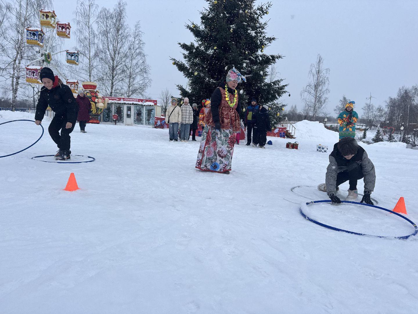 шаховская, парки баранки, городской парк, вертикалки,