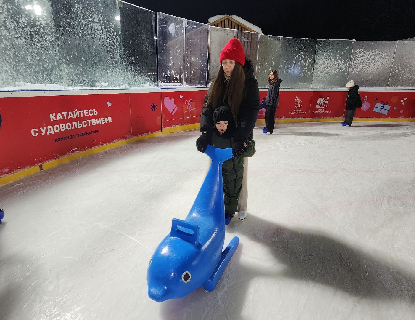 Солнечногорск, вертикалки, Каток, Парки зимой,