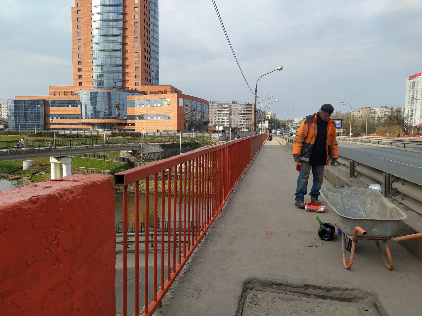 ЖХК, мост, благоустройство, Щёлково