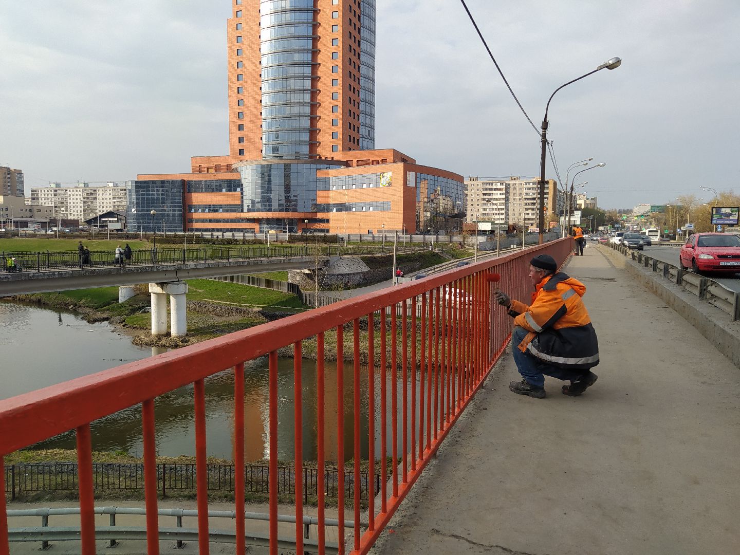 ЖХК, мост, благоустройство, Щёлково