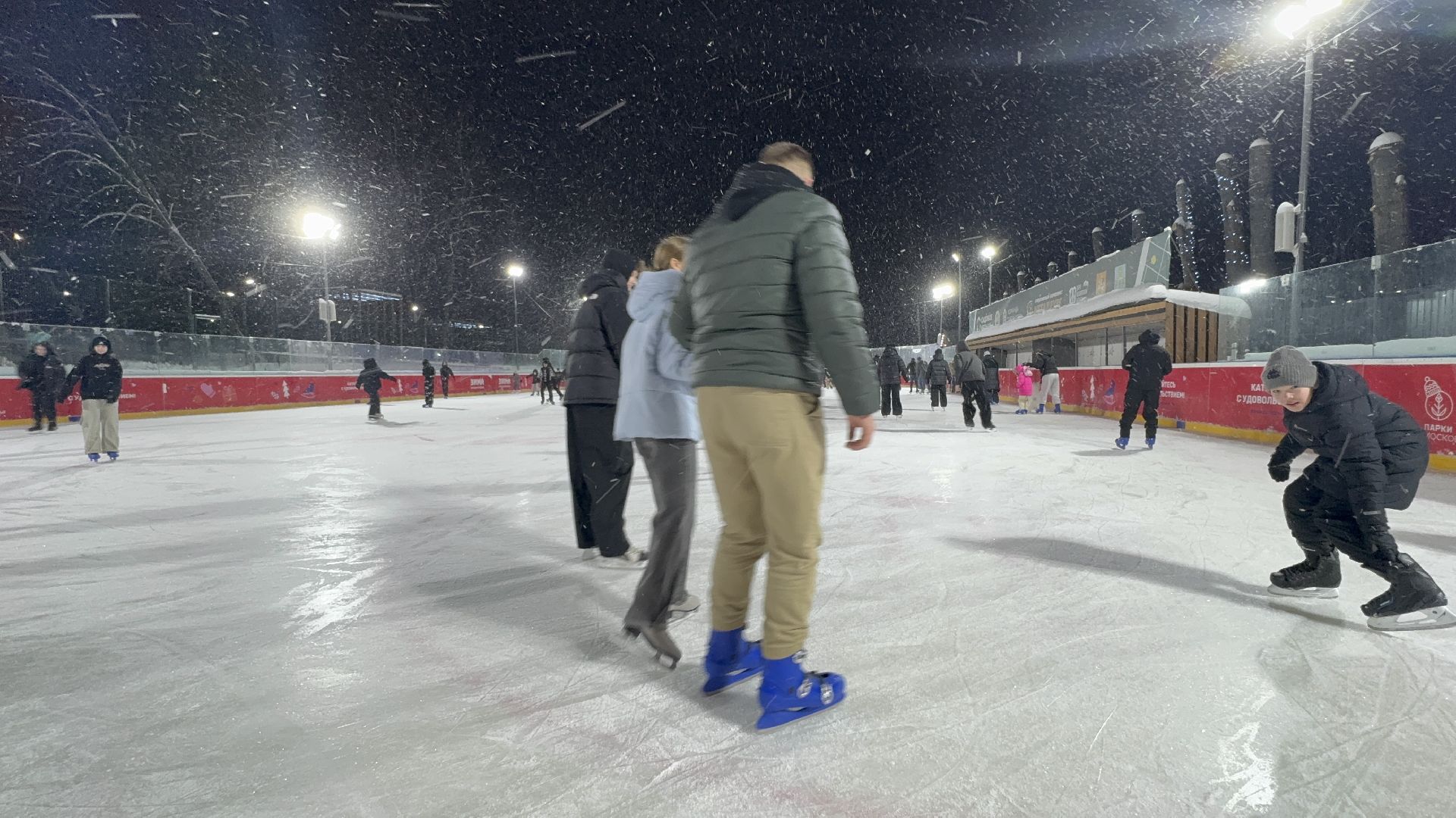 Солнечногорск, Дискотека на льду, Каток, вертикалки, Жители,