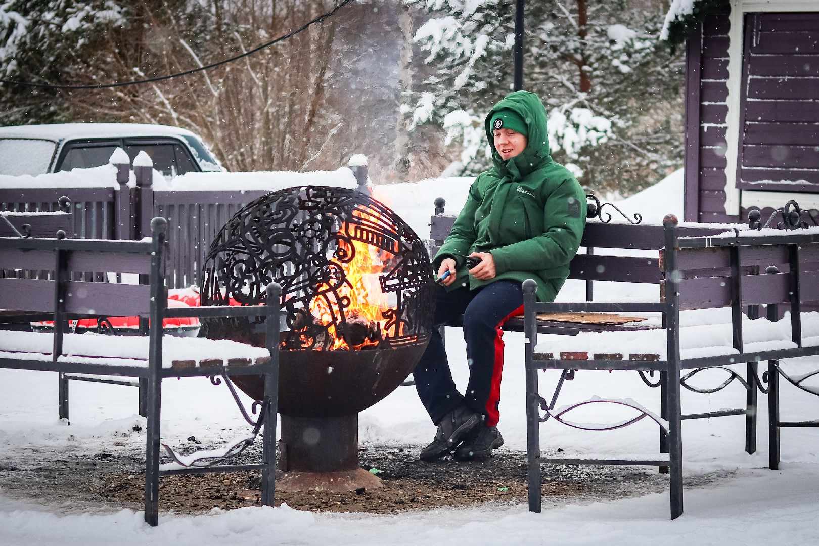 Клин, общество, тюбинговые горки, ВЕРТИКАЛКИ, зима в подмосковье,