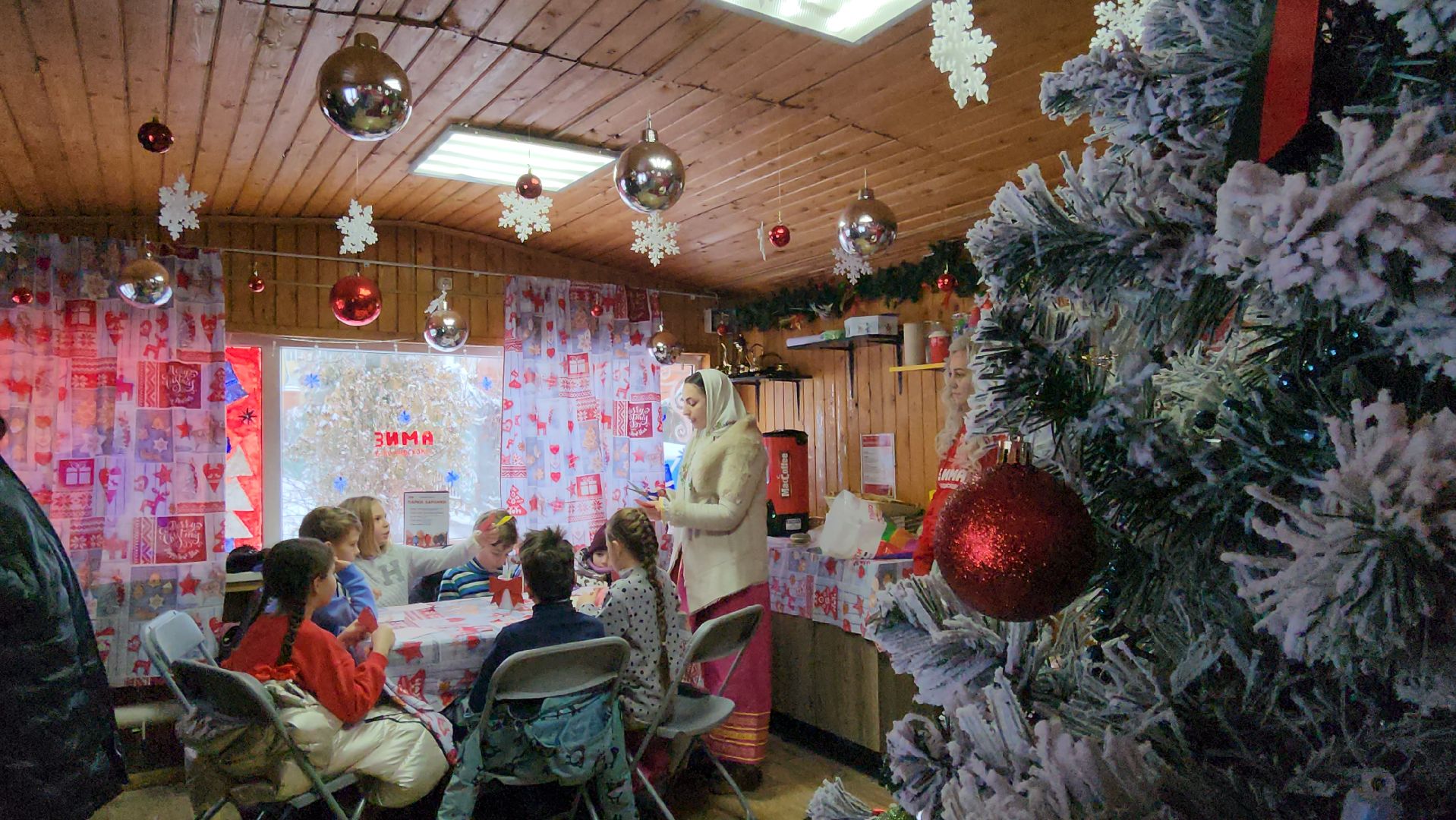 люберцы, резиденция деда мороза, мастер-класс для детей,