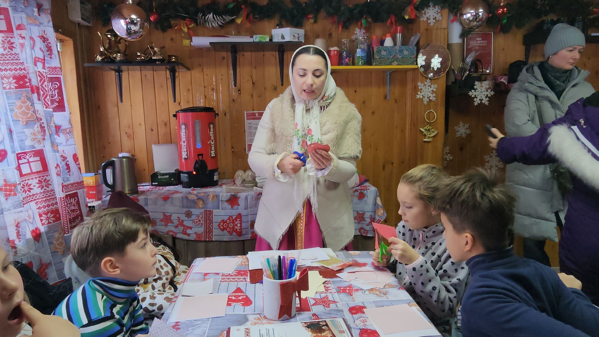 люберцы, резиденция деда мороза, мастер-класс для детей,