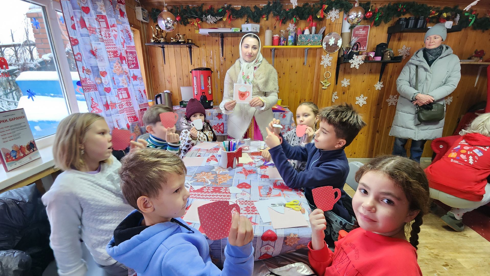 люберцы, резиденция деда мороза, мастер-класс для детей,