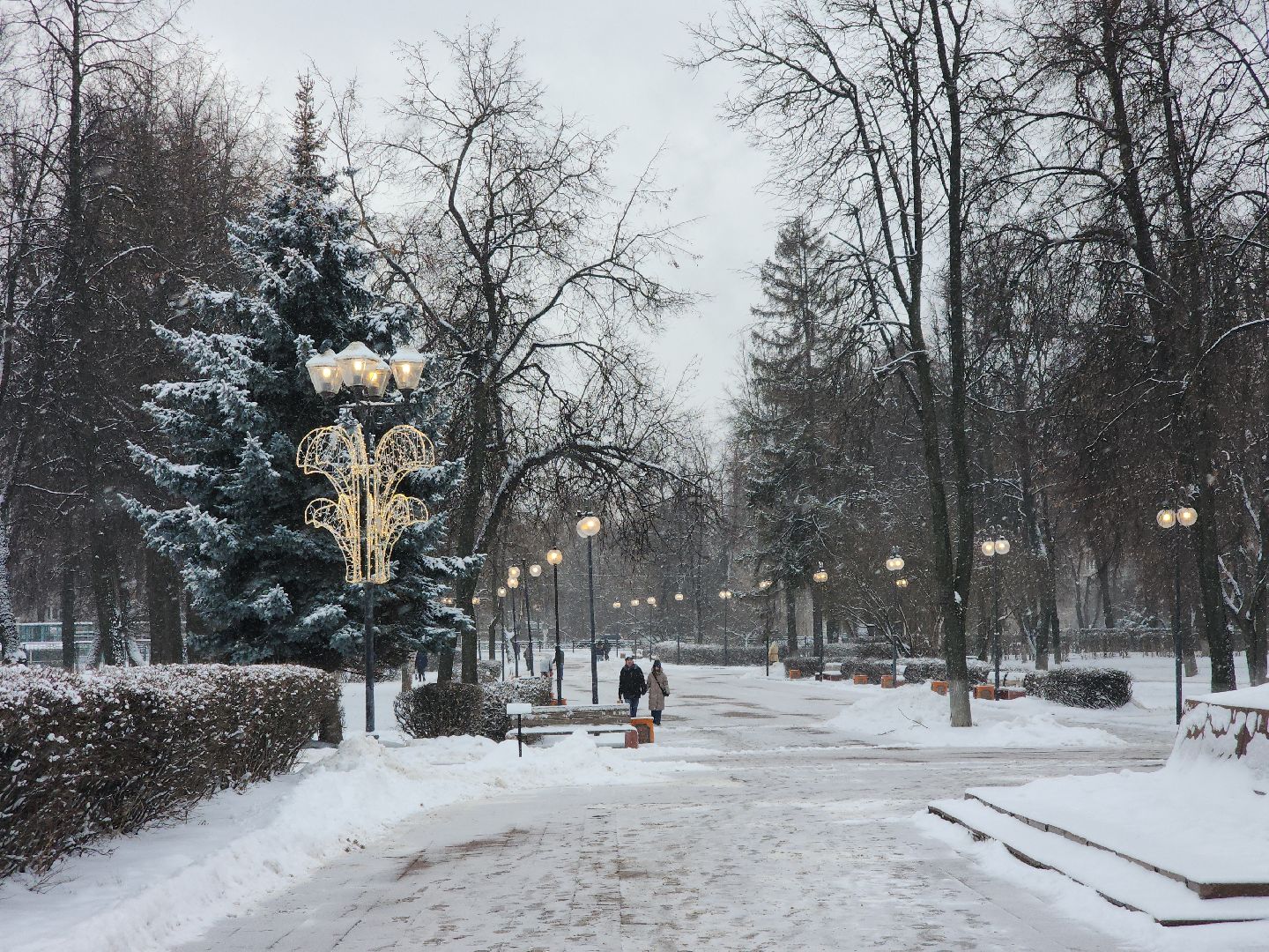 подольск, новый год, украшение округа, благоустройство,