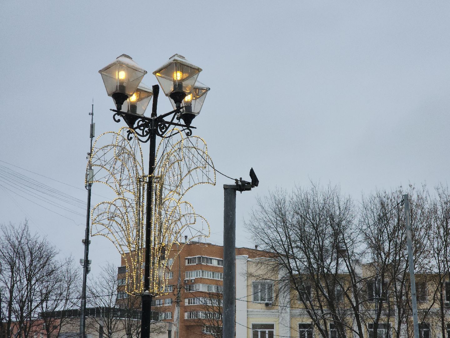 подольск, новый год, украшение округа, благоустройство,