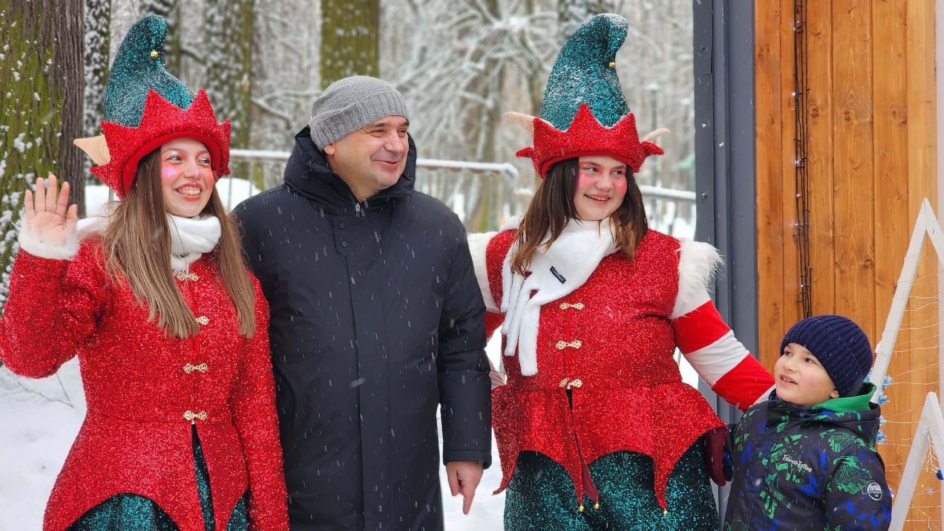 Парки Подмосковья, Зима в Подмосковье, почта Деда Мороза, Лосино-Петровский,