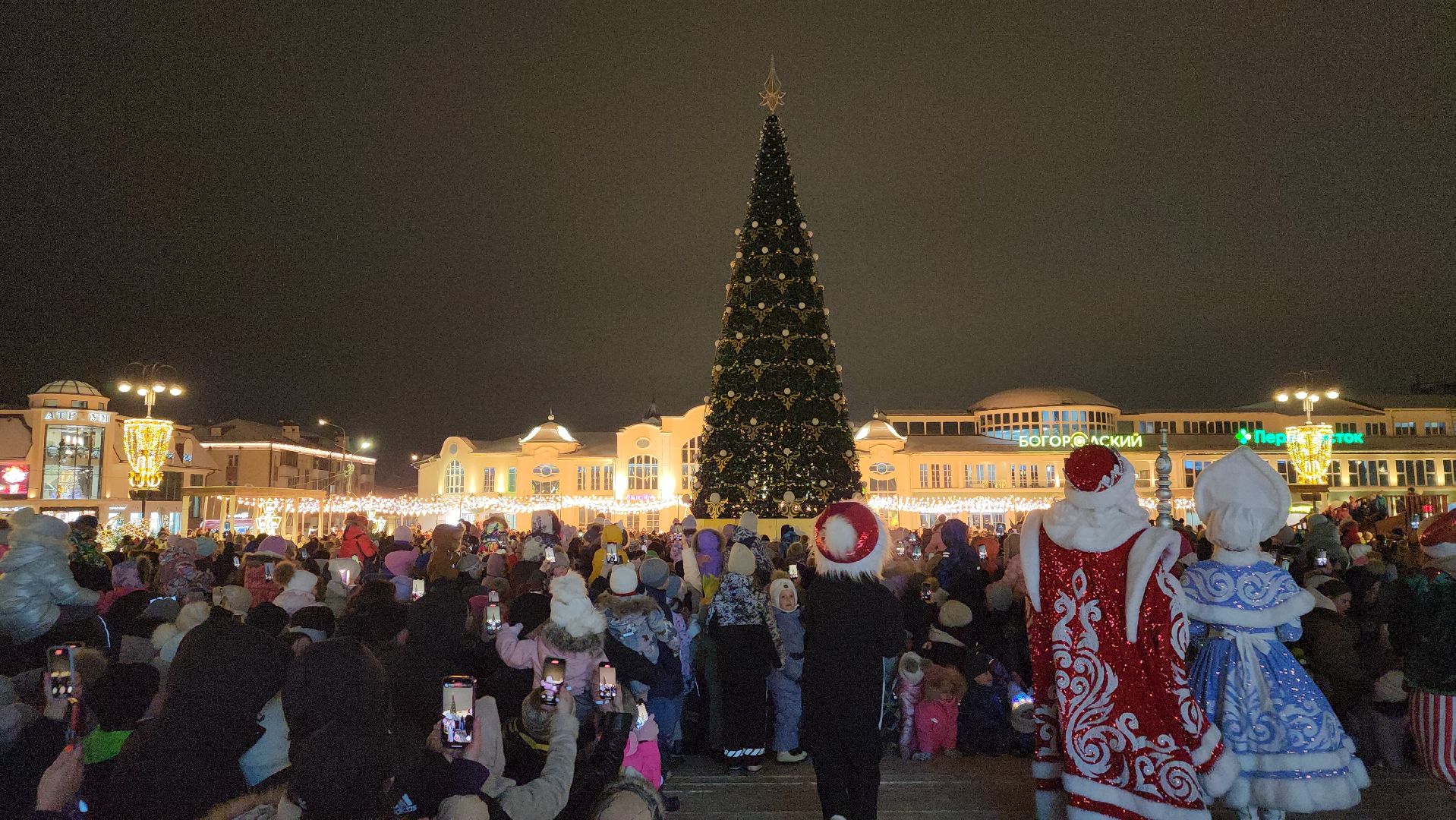 Новый год, интерактивное шоу, Фонтанная площадь, ногинск, Богородский городской округ, вертикалки