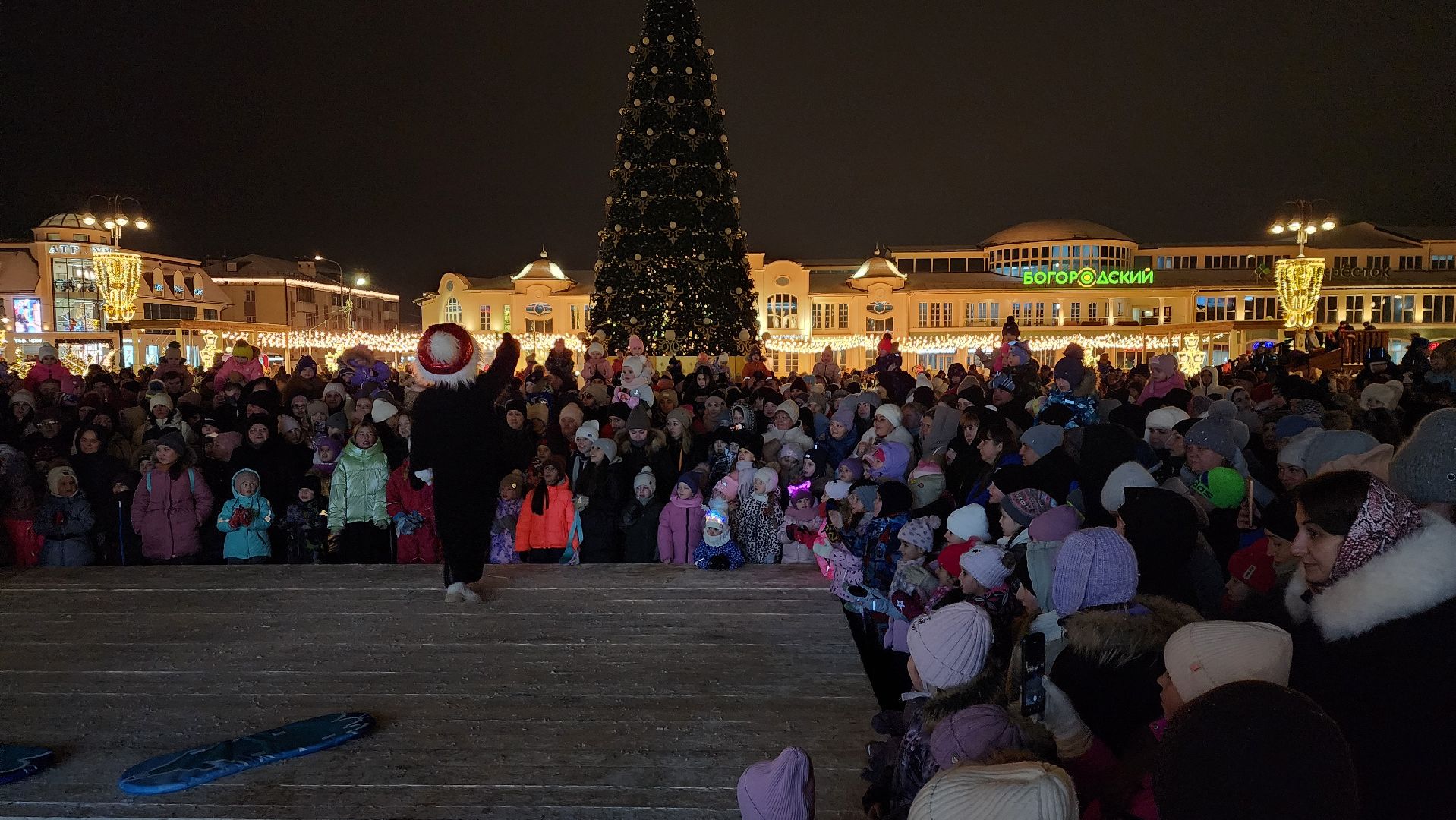 Новый год, интерактивное шоу, Фонтанная площадь, ногинск, Богородский городской округ, вертикалки