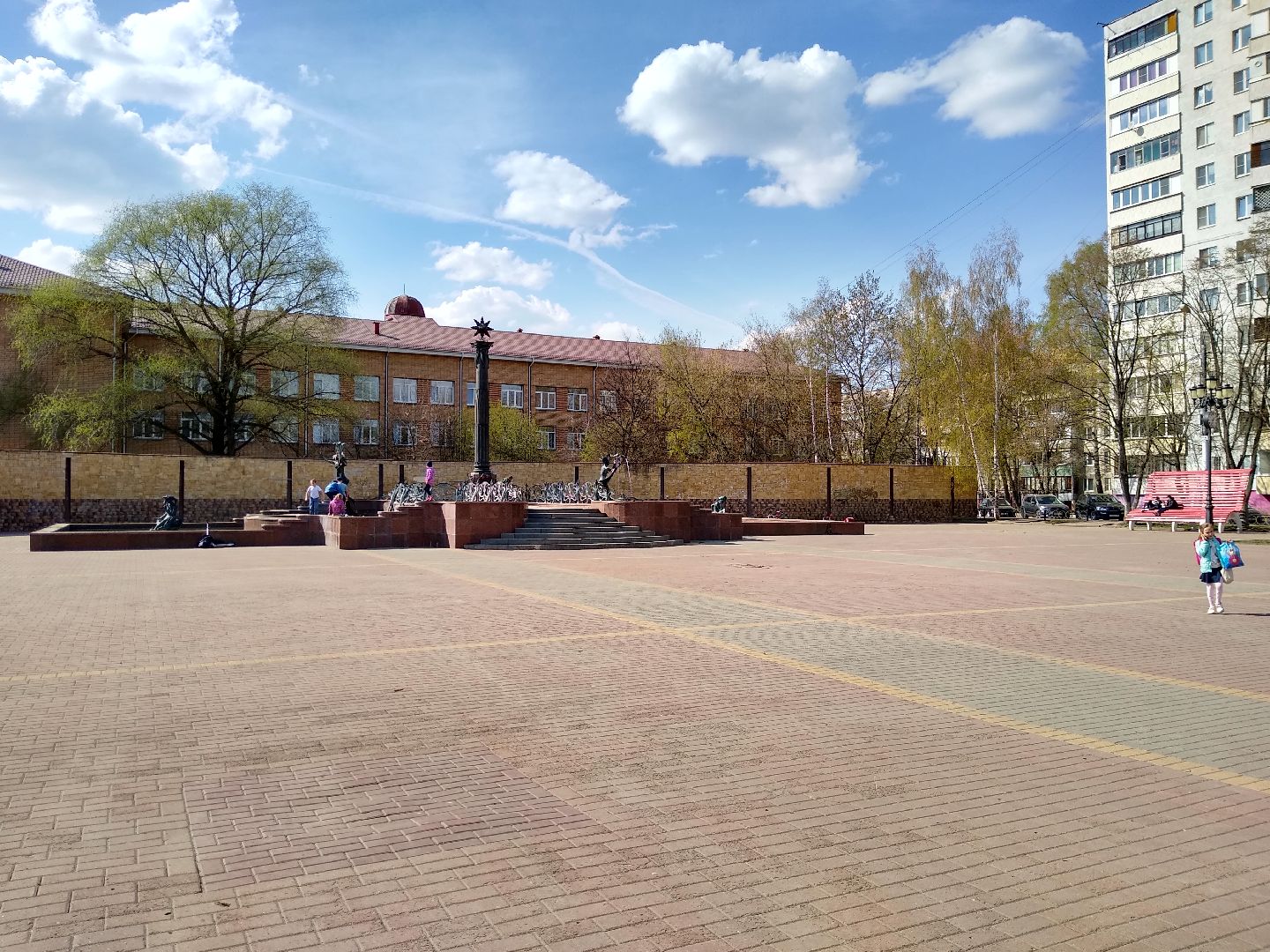 Раменское, благоустройство, фонтан